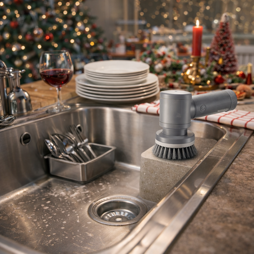 TurboScrub Pro™ – Cordless Electric Spin Cleaning Brush for Deep Home Cleaning