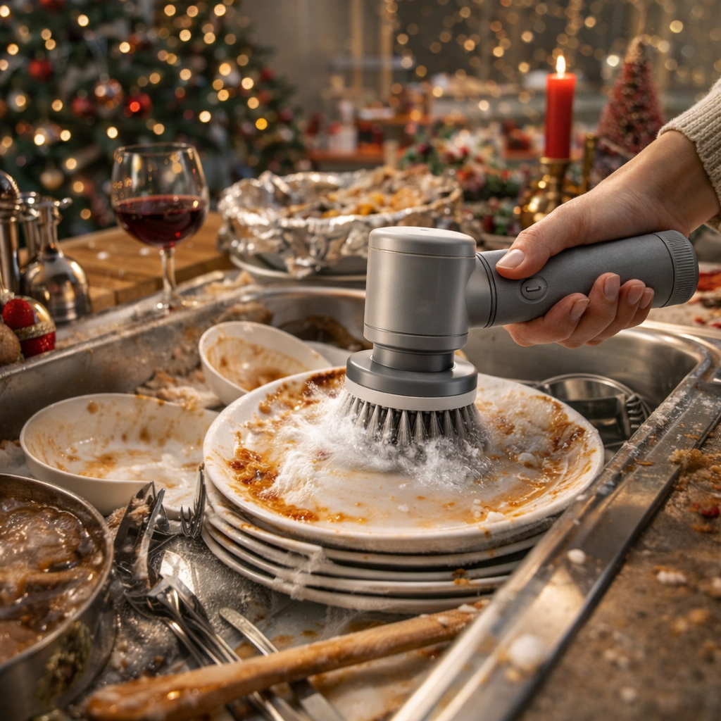 TurboScrub Pro™ – Cordless Electric Spin Cleaning Brush for Deep Home Cleaning