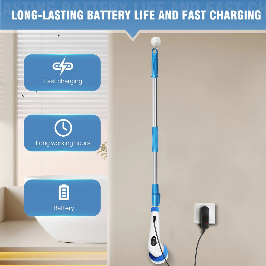 CleanFlow™ Electric Spin Scrubber