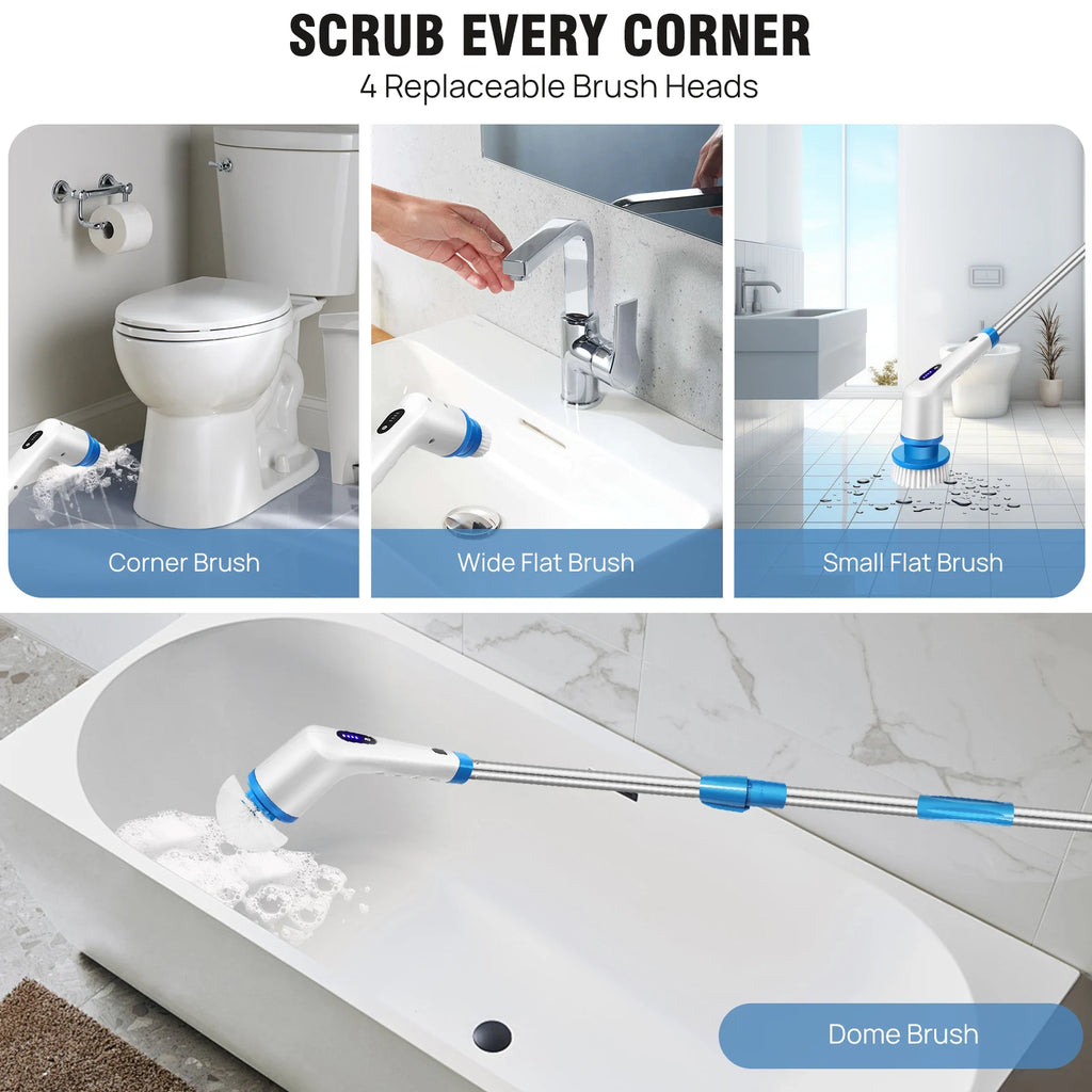 CleanFlow™ Electric Spin Scrubber