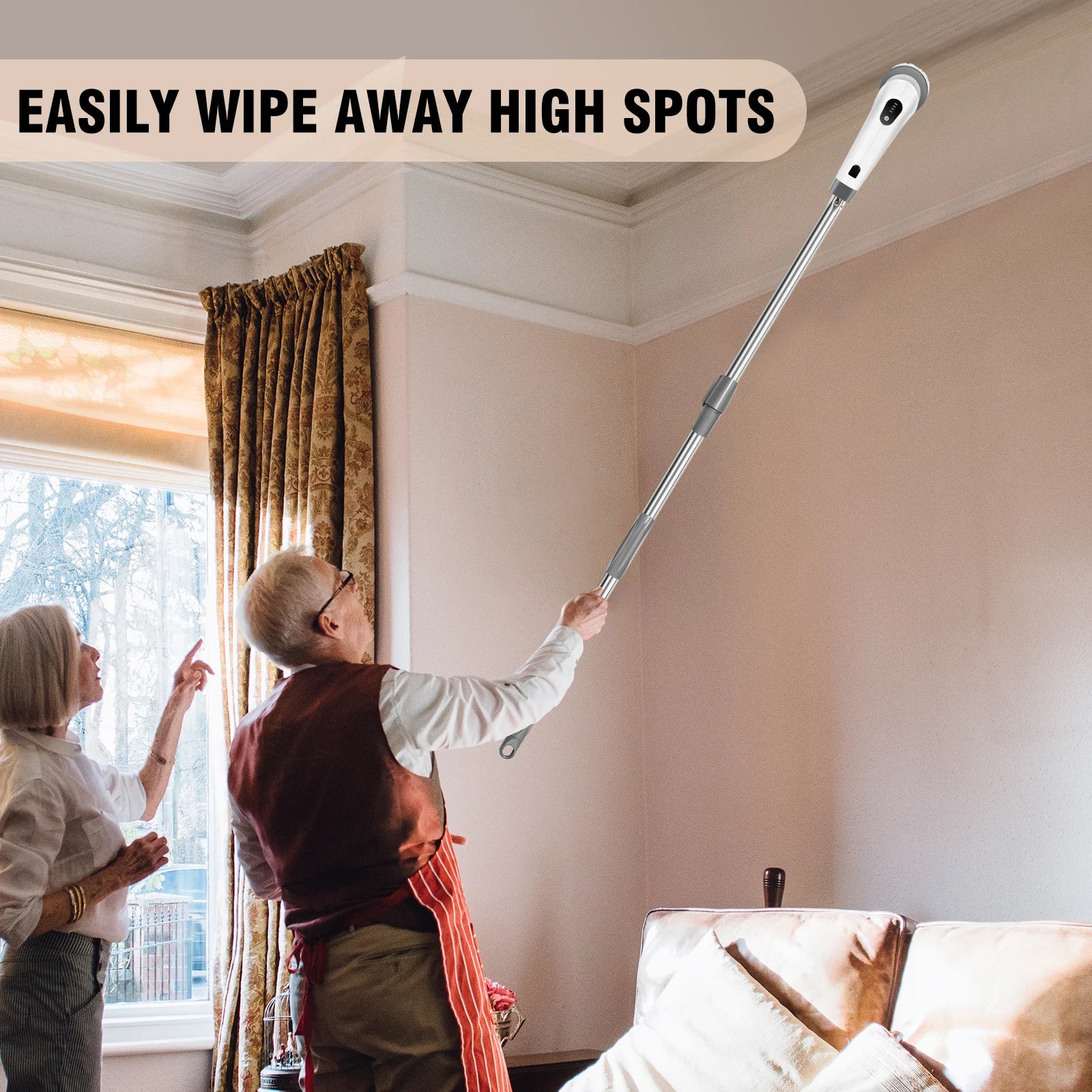 CleanFlow™ Electric Spin Scrubber