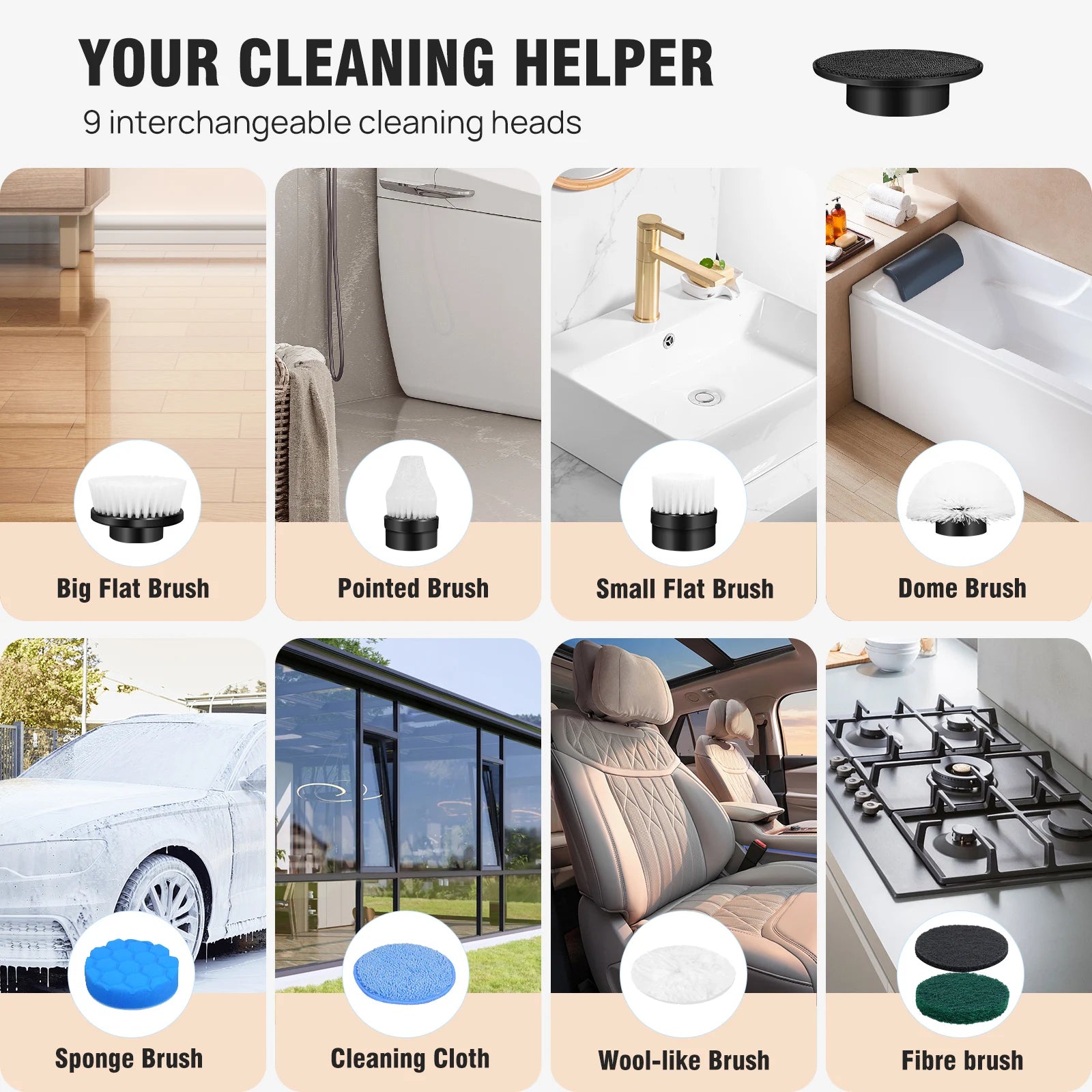 CleanFlow™ Electric Spin Scrubber